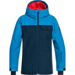 Quiksilver chłopięca kurtka Miss Sol Yth 170 niebieski. Niebieskie kurtki chłopięce Quiksilver, na zimę, bez wzorów, sportowe, bez kaptura. W wyprzedaży za 234,00 zł.