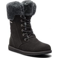 Śniegowce EMU AUSTRALIA - Shoreline W11249 Charcoal/Anthracite. Szare buty zimowe damskie EMU Australia, ze skóry. Za 859,00 zł.
