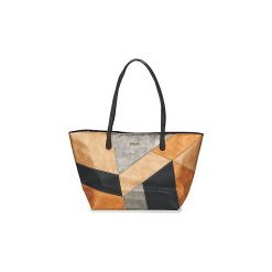 Torby shopper Desigual ARES CAPRI ZIPPER. Brązowe torby na zakupy damskie marki Desigual. Za 244,30 zł.