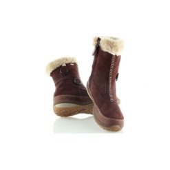Śniegowce Tecnica PATCHWORK MID WS 25028700-002. Brązowe buty zimowe damskie marki TECNICA. Za 269,50 zł.