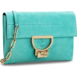Torebka COCCINELLE - BD6 Arlettis Suede E1 BD6 19 01 01 Turquoise 028. Zielone torebki klasyczne damskie Coccinelle, ze skóry. W wyprzedaży za 629,00 zł.
