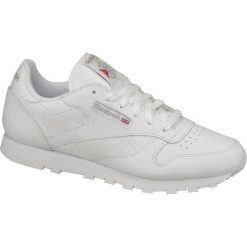 Reebok Classic Leather 2232. Białe buty sportowe damskie Reebok, bez wzorów, ze skóry, sportowe, reebok classic. W wyprzedaży za 279,99 zł.