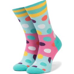 Skarpety Wysokie Unisex HAPPY SOCKS - ATBDB27-7000 Kolorowy. Skarpetki damskie Happy Socks, bez wzorów, z elastanu. Za 47,90 zł.