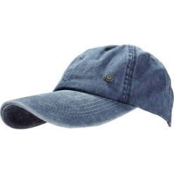 Letnia Męska Czapka z Daszkiem, Regulowane Zapięcie, Granatowa CPAPJNSDASZEK12400gr. Niebieskie czapki męskie Pako Jeans, na lato, bez wzorów, z bawełny. Za 40,00 zł.