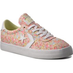 Sneakersy CONVERSE - Breakpoint Ox 555953C Sunset Glow/Lemon Haze/White. Różowe półbuty damskie marki Converse, ze skóry ekologicznej. W wyprzedaży za 199,00 zł.