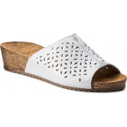 Chodaki damskie: Klapki LASOCKI – 146-02 Srebrny