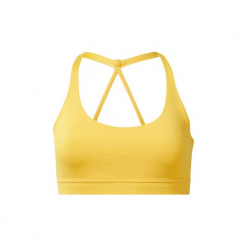 Biustonosze Reebok Sport Biustonosz WOR Tri Back Padded. Żółte biustonosze sportowe Reebok Sport. Za 99,95 zł.