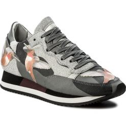 Sneakersy PHILIPPE MODEL - Etoile TBLD BG07 Birds Argent. Szare półbuty damskie Philippe Model, ze skóry ekologicznej. W wyprzedaży za 869,00 zł.
