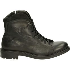 Botki męskie - 4460 OLD NERO. Szare botki męskie Venezia, ze skóry. Za 249,00 zł.