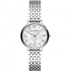 Zegarki damskie: Zegarek EMPORIO ARMANI – Kappa AR11112 2-Tone/Rose Gold/Silver