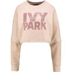 Bluzy damskie: Ivy Park WASHED LOGO CROPPED Bluza dusty pink