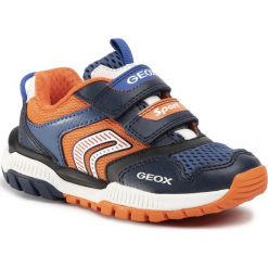 Sneakersy GEOX - J Tuono B.A J02AXA 014BU C0659 M Navy/Orange. Pomarańczowe trampki chłopięce Geox, na rzepy. W wyprzedaży za 209,00 zł.