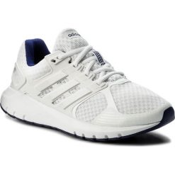 Buty adidas - Duramo 8 W CP8756 Ftwwht/Fwwht/Reapur. Białe buty do biegania damskie Adidas, z materiału. W wyprzedaży za 199,00 zł.
