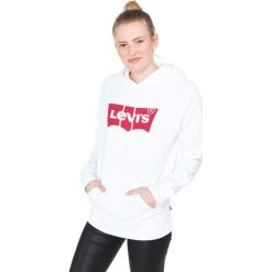 Levi's Bluza Biały. Białe bluzy damskie Levi's®, s, z nadrukiem, z bawełny, bez rękawów, bez kaptura. Za 309,95 zł.