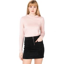 Vero Moda Silky Sweter Różowy. Różowe bluzy damskie Vero Moda, l, bez wzorów, z jedwabiu, bez rękawów, bez kaptura. Za 131,95 zł.
