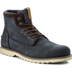 Kozaki BIG STAR - Y174518 Navy. Niebieskie glany męskie BIG STAR, z materiału. W wyprzedaży za 269,00 zł.