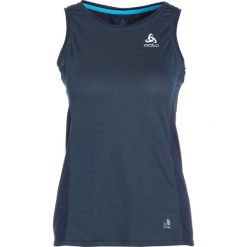 ODLO CREW NECK SINGLET OMNIUS FDRY Koszulka sportowa diving navy. Niebieskie t-shirty damskie Odlo, l, z elastanu. Za 169,00 zł.