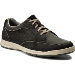 Półbuty CLARKS - Stafford Park5 261244687 Black Nubuck. Czarne półbuty męskie Clarks, na co dzień, bez wzorów, ze skóry, eleganckie, bez zapięcia. W wyprzedaży za 279,00 zł.