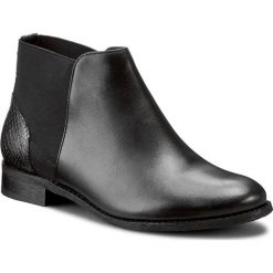 Buty zimowe damskie: Botki BALDACCINI – 798000-E Czarny/Cz. Wąż