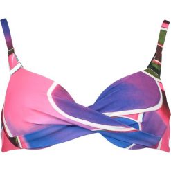 Biustonosz bikini "Alanya" w kolorze fioletowo-niebieskim. Niebieskie stroje kąpielowe dwuczęściowe damskie marki Lisca, z materiału. W wyprzedaży za 78,95 zł.