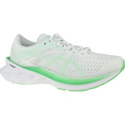Asics Novablast 1012A661-100 buty do biegania damskie białe 39,5. Białe buty sportowe damskie Asics, bez wzorów, z gumy, klasyczne, do biegania. W wyprzedaży za 449,99 zł.