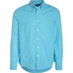 Polo Ralph Lauren Koszula turquoise/white. Niebieskie koszule chłopięce marki Polo Ralph Lauren, z bawełny, polo. W wyprzedaży za 239,20 zł.