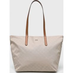 Joop! - Torebka. Brązowe torebki klasyczne damskie JOOP!, bez wzorów, z nylonu, casualowe, na ramię, duże, bez dodatków. W wyprzedaży za 429,90 zł.