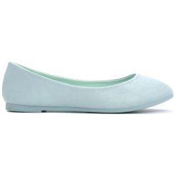 Niebieskie Balerinki The Seven Seas. Niebieskie baleriny damskie Multu, bez wzorów, bez obcasa. Za 29,99 zł.