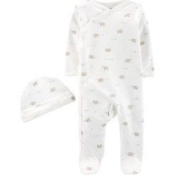 2-częściowy zestaw w kolorze białym. Śpiochy niemowlęce Carter's. W wyprzedaży za 35,95 zł.