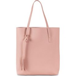 Torba shopper bonprix stary jasnoróżowy. Różowe torby damskie na zakupy bonprix, w paski, retro, bez dodatków. Za 79,99 zł.