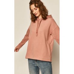 Medicine - Bluza Basic. Żółte bluzy damskie MEDICINE, s, bez wzorów, z bawełny, bez rękawów, z kapturem. Za 79,90 zł.