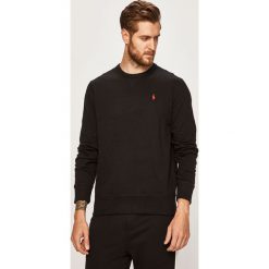 Polo Ralph Lauren - Bluza. Czarne bluzy męskie Polo Ralph Lauren, s, bez wzorów, z bawełny, z okrągłym kołnierzem, bez rękawów, bez kaptura. W wyprzedaży za 499,90 zł.