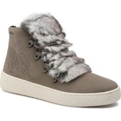 Sneakersy BUGATTI - 422-52531-5959 Grey/Dark Grey. Szare półbuty damskie Bugatti, ze skóry ekologicznej. W wyprzedaży za 269,00 zł.