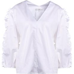 Bluzki damskie: Tibi RUFFLE Bluzka white