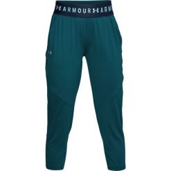 Spodnie dresowe damskie: Under Armour Spodnie sportowe damskie Armour Sport Crop zielone r. S (1305468-716)