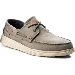 Półbuty SKECHERS - Melec 64644/CHAR Charcoal. Szare półbuty męskie Skechers, na co dzień, bez wzorów, z tworzywa sztucznego, eleganckie, bez zapięcia. Za 259,00 zł.