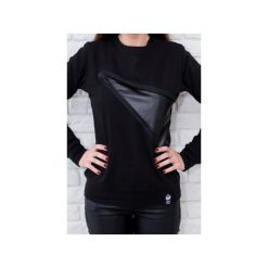 Bluza Full-Of-Zip. Czarne bluzy damskie Desert snow, m, bez wzorów, z bawełny, bez rękawów, bez kaptura. Za 149,00 zł.