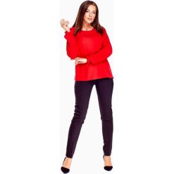 Bluzka. Bluzki damskie Made in Poland, bez wzorów, z elastanu, bez kołnierzyka, bez rękawów. Za 49,00 zł.