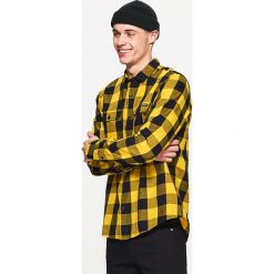 Koszula w kratę - Żółty. Żółte koszule męskie Cropp, l. Za 49,99 zł.