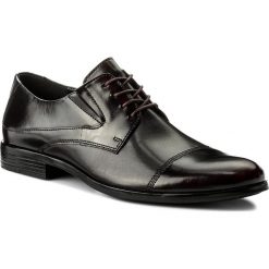 Półbuty LASOCKI FOR MEN - MI08-C343-381-05 Bordowy. Czerwone buty wizytowe męskie marki Lasocki For Men, ze skóry. Za 199,99 zł.