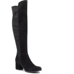 Muszkieterki LASOCKI - 1453-01 Black. Czarne kozaki damskie Lasocki, ze skóry, bez obcasa, bez zapięcia. Za 349,99 zł.
