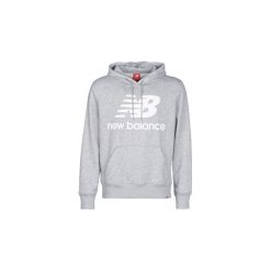 Bluzy New Balance NB SWEATSHIRT. Szare bluzy męskie New Balance, s, bez wzorów, bez kołnierzyka, bez rękawów, bez kaptura. Za 231,20 zł.