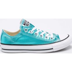 Converse - Tenisówki. Szare tenisówki damskie marki Converse, z materiału, na sznurówki. W wyprzedaży za 229,90 zł.