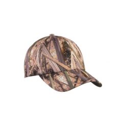 Czapka myśliwska z daszkiem 100 camo. Zielone czapki męskie SOLOGNAC, bez wzorów, z bawełny, sportowe. Za 29,99 zł.