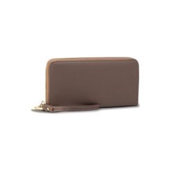 ACCCESSORIES 1W1-024-AW19 Beżowy. Brązowe portfele damskie ACCCESSORIES, bez wzorów, ze skóry ekologicznej. Za 39,99 zł.