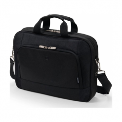 Dicota Top Traveller Base 15" - 15.6" czarna. Czarne torby na laptopa Dicota, bez wzorów, z poliesteru. Za 125,00 zł.
