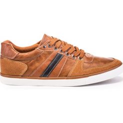Trampki męskie: BUTY MĘSKIE TRAMPKI T154 – RUDE