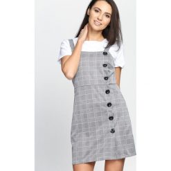 Szaro- Różowa Sukienka Time Flies. Czerwone sukienki Born2be, na lato, s, mini. Za 94,99 zł.