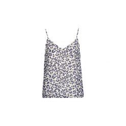 Topy na ramiączkach / T-shirty bez rękawów See U Soon GARAGAFE. Białe bluzki damskie See u Soon, xs, bez wzorów, bez kołnierzyka. Za 135,20 zł.