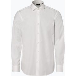 BOSS - Koszula męska łatwa w prasowaniu – Jenno, beżowy. Brązowe koszule męskie Boss, m, bez wzorów, eleganckie, bez kołnierzyka, bez rękawów. Za 399,95 zł.